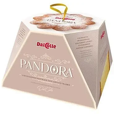 Панетоне (Кекс) Dal Colle Pandoro традиційний на заквасці 750 г Італія