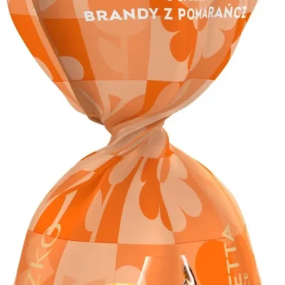 Цукерки шоколадні праліне з бренді та апельсином BRANDY&ORANGE  Mieszko 1 кг Польща
