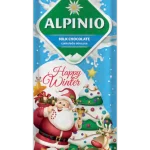 Шоколад молочний Alpinio Merry Christmas 80 г Польша