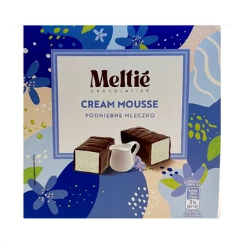 Цукерки пташине молоко з вершковим суфле Meltie Chocolate 380 г Польща