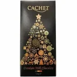 Шоколад молочний Cachet Premium Christmas Edition  Бельгия 100г