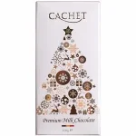 Шоколад молочний Cachet Premium Christmas Edition  Бельгия 100г