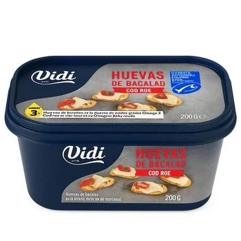 Икра трески Didi Huevas de Bacalao Cod Roe 200 г