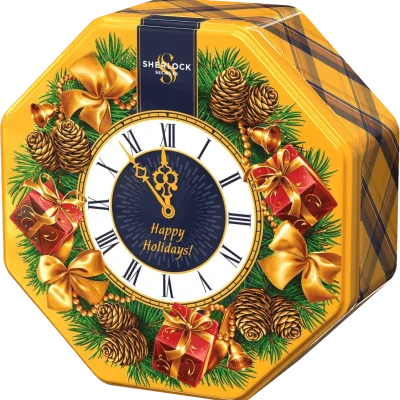 Чай чорний листовий Щасливі свята Sherlock Secrets 80 г