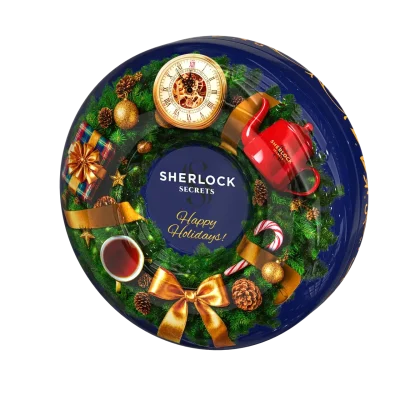Чай чорний листовий Щасливі свята Sherlock Secrets 80 г