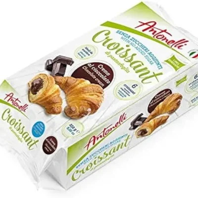 Круасані БЕЗ САХАРА із шоколадним кремом Antonelli Croissant 252 г Італія