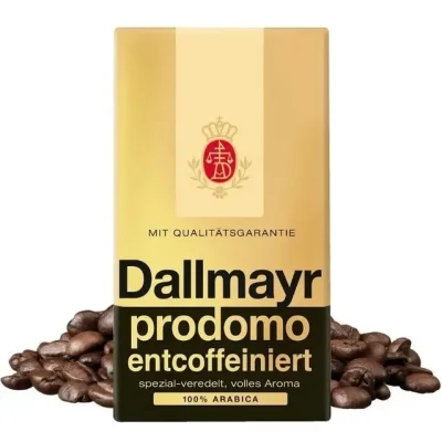 Кава в зернах БЕЗ КОФЕЇНА Dallmayr Prodomo Entcoffeiniert 100% арабіка Німеччина 500г