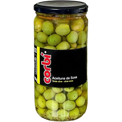 Оливки цілі в розсолі Corbi Aceituna de Sosa 700/400 г Іспанія