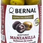 Оливки фаршировані пастою з трюфеля БЕЗ ГЛЮТЕНА Bernal Trufa 300 г Іспанія