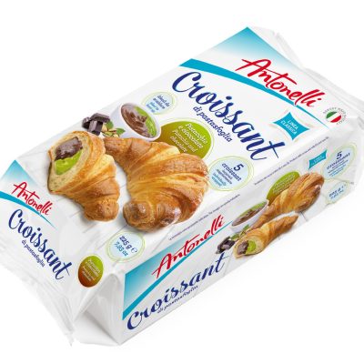 Круасани із шоколадно-фісташковим кремом Antonelli Croissant Pistachio e cioccolatato 225 г Італія