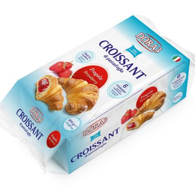 Круасани з полуничним кремом Antonelli Croissant Strawberry 250 г Італія