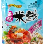 Рисова вермішель швидкого приготування зі смаком морепродуктів Hezhong 105г Китай