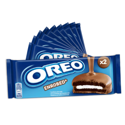Печиво у молочному шоколаді Oreo Enrobed 41г Швейцарія