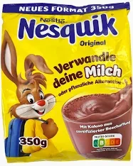 Какао-напій шоколадний Nesquik Original mit Cacao Nestle 350 г Німеччина
