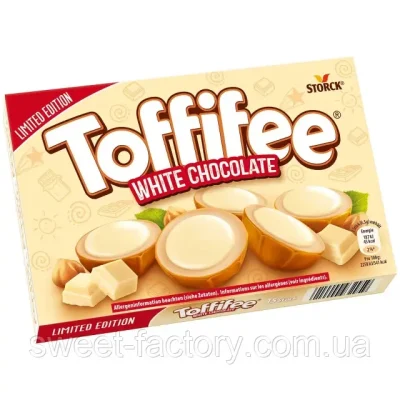 Цукерки Toffifee White Chocolate Німеччина 125г