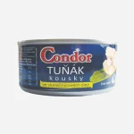 Тунець шматочками у соняшниковій олії Condor Tuniak ve slunecnicovom oleji 170г Чехія
