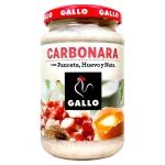 Соус до макаронів Карбонара Gallo Carbonara 330г Іспанія