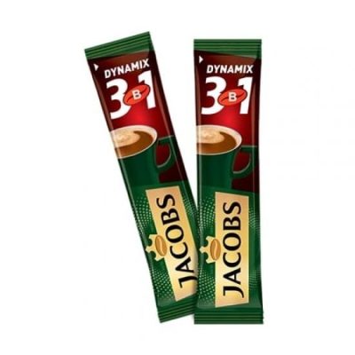 Кава розчинна Jacobs Dinamix 3 в 1 в стиках 12.5г