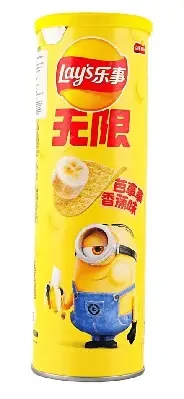 Чіпси картопляні зі смаком банана Lay's minions 90г Китай