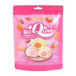 Моті (японське тістечко) з арахісовим кремом Qlove Boba Mochi Peanut Flavor (8х15г) 120г Тайвань