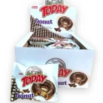 Кекс (донат) в глазурі зі смаком чорниці Elvan Today Donut Blueberry 50г Туреччина