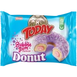 Кекс (донат) у глазурі зі смаком Bubble Gum Elvan Today Donut Babble Gum (24x50г) 1200г Туреччина