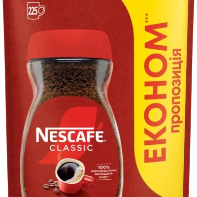 Кава розчинна гранульована Neskafe Classik 450г Швейцарія