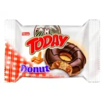 Кекс (донат) у глазурі зі смаком банана Elvan Today Donut Blueberry 50г Туреччина
