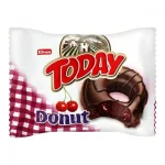 Кекс (донат) у глазурі зі смаком банана Elvan Today Donut Blueberry 50г Туреччина