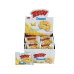 Кекс (донат) у глазурі зі смаком банана Elvan Today Donut Blueberry 1200г Туреччина