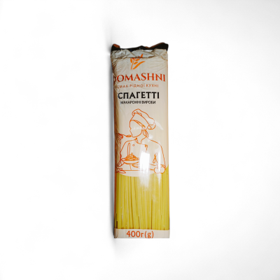 Макаронні вироби Спагеті Domashni Вищого сорту 400 г