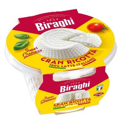 Сир Рікотта Biraghi Gran Ricotta 230г Італія