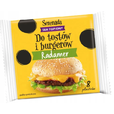 Сир плавлений слайсами Serenada Radamer 130г Польща