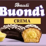 Кекс із вершковим кремом у шоколадній глазурі Bauli Buondi crema (4х46г) 184г Італія