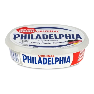 Сир вершковий Філадельфія Philadelphia Original 195г Швейцарія
