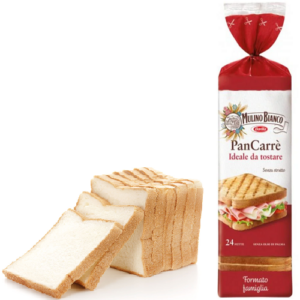 Хліб пшеничний тостовий MulinoBianco Pan Carre 430г Італія