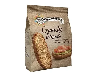 Гранетті цільнозернові MulinoBianco Granetti Integrali 280г Італія