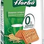 Печиво з борошна грубого помелу до сніданку БЕЗ ЦУКРУ Florbu Desayuno Integral Wnolemeal Breakfast 130г Іспанія