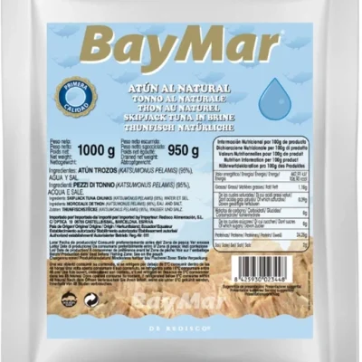 Тунець шматочками натуральний BayMar ATUN al Natural Trozos 500г Іспанія