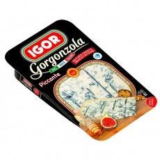 Сир м'який з блакитною пліснявою Горгонзолу Igor Gorgonzola Piccante 100г Німеччина
