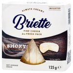 Сир м'який підкопчений Брієтте Kaserei Briette Smoky 125г Німеччина