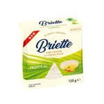 Сир м'який зі смаком тропічних фруктів Брієтте Kaserei Briette Tropical 125г Німеччина