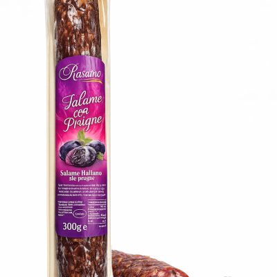 Ковбаса Салямі з Чорносливом Rasmo Salame con Prugne 300г Італія