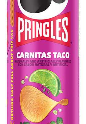 Чіпси мексиканський тако карнітас Pringles Carnitas Taco 158г