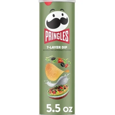 Чіпси мексиканський 7-шаровий Діп Pringles 7-Layer Dip 158г