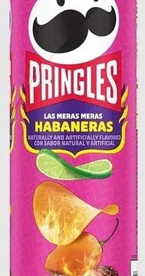 Чіпси мексиканський перець хабанеро на грилі Pringles Las Meras  Habaneras 158г
