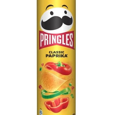 Чіпси класичні зі смаком паприки Pringles Classic Paprika 158г