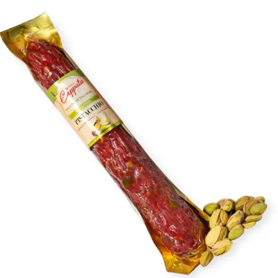Ковбаса Салями з фісташками Capputo Salame Pistacchio 160г Італія
