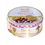 Вершкове печиво з мюслі та журавлиною Jacobsens Tivoli Muesli and Cranberry в з/б 150г Данія