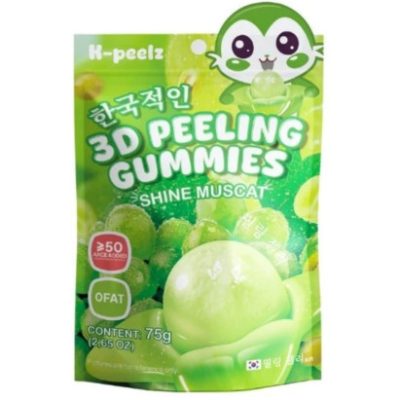 3D Желейні цукерки Зоряний Мускат K-Peelz 3D Peeling Gummies Shine Muscat 75г Корея
